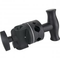 Kupo KCP-200B 2-1/2 Grip Head with Big Handle - Black - Support rigs & cages