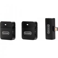 Saramonic Blink 100 B6 (TX+TX+RX UC) 2 to 1, 3.5mm 2,4 GHz wireless system for USB-C - Mikrofon