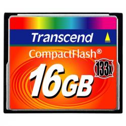 Transcend CF 133X MLC R50/W20 16GB - Hukommelseskort