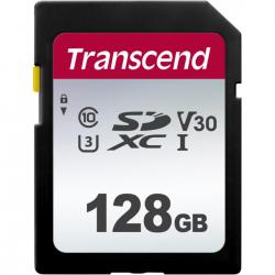 Transcend Silver 300S SD UHS-I U3 (V30) R95/W45 128GB - Hukommelseskort