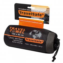 Travelsafe Traveltowel Microfiber M 70 X 135 Cm - Lime Green - Str. Stk. - Håndklæde