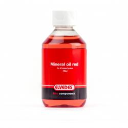 Mineral Olie Rød Til Alle Mineral Systemer 250ml - Cykelreservedele