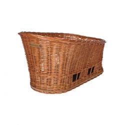 Basil Basket Rear Pasja MIK Large, 50cm, Natural - Cykelkurv