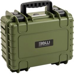 B&W Outdoor Cases BW Outdoor Cases Type 3000 / Bronze green (divider system) - Kuffert