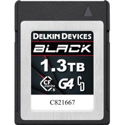 Delkin CFexpress BLACK R1800/W1560 (G4) 1,3TB - Hukommelseskort