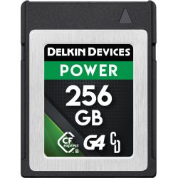 Delkin CFexpress Power R1780/W1700 (G4) 256GB - Hukommelseskort