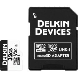 Delkin microSDXC Trail Cam Hyperspeed R195/W160 (V30) 128GB