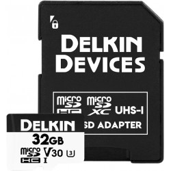 Delkin Trail Cam Hyperspeed microSDHC (V30) R100/W75 32GB - Hukommelseskort