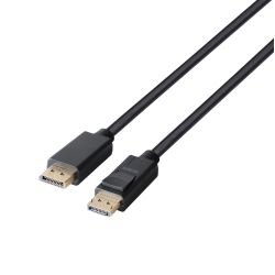 Deltaco Displayport Cable, Dp 1.4, 8k 30hz, 5m, Black - Ledning