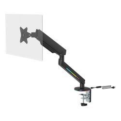 Deltaco-g Monitor Arm, Rgb Gaming, For 17-32 Monitor - Vægbeslag