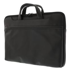Deltaco Notebook Bag Up To 13-14, Pu-leather, Black - Taske