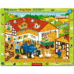Die Spiegelburg Frame Puzzle  -  On The Farm - Puslespil