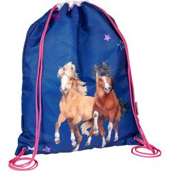 Die Spiegelburg Sports Bag Blue Horse Friends - Taske