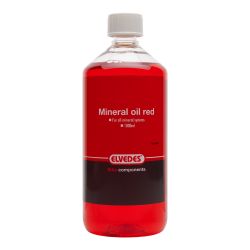 Elvedes Mineral Olie Rød Til Alle Mineral Systemer 1000ml - Smøremiddel