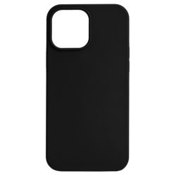 Essentials Iphone 12/12 Pro Silicone Back Cover, Black - Mobilcover