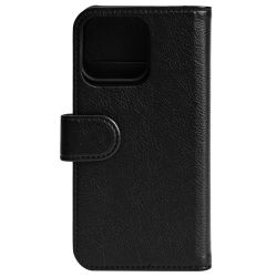 Essentials Iphone 13 Mini Pu Wallet, Detachable, 3 Card,black - Mobilcover