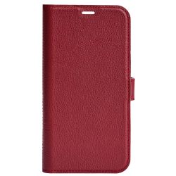 Essentials Iphone Xr/11 Leather Wallet, Detachable, Red - Mobilcover