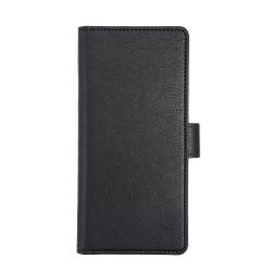 Essentials Motorola Moto G73 Pu Wallet, 3 Cards, Black - Mobilcover