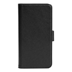 Essentials Samsung S21 Fe Pu Wallet, Detach, 3 Cards, Black - Mobilcover