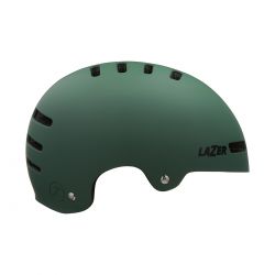 Lazer hjelm One+ mat-grøn L 58-61cm - Cykelhjelm