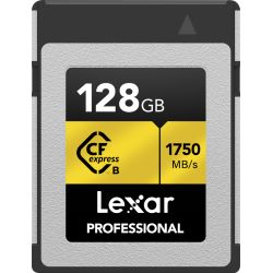 Lexar CFexpress Pro Gold R1750/W1500 128GB - Hukommelseskort
