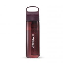 LifeStraw Go 2.0 Water Filter Bottle 22o - Merlot Me Away - Str. .65L - Vandfilter