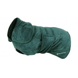 Mountain Paws Dog Robe, Large, Green - Hundeudstyr