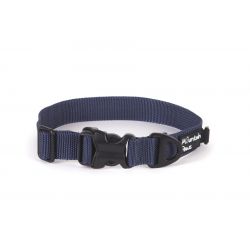 Mountain Paws Extra Tough Dog Collar, Medium, Navy - Hundeudstyr