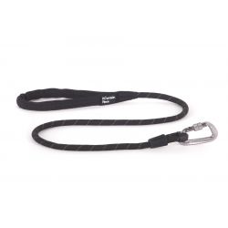 Mountain Paws Rope Dog Lead, Black - Hundeudstyr