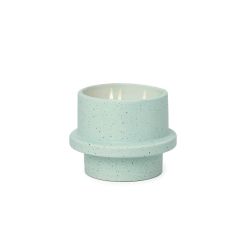 Paddywax Folia Ceramic Candle Pot Blue - Lysestage