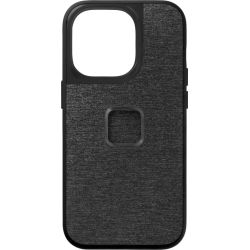 Peak-design Peak Design Mobile Everyday Fabric Case Iphone 14 Pro - Charcoal - Mobilcover