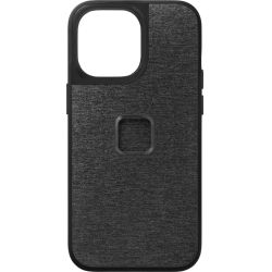 Peak-design Peak Design Mobile Everyday Fabric Case Iphone 14 Pro Max - Charcoal - Mobilcover