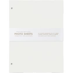 Printworks Refill paper 10-pack White Large - Tilbehør til foto
