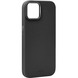 Puro Iphone 15 Plus Silicone Cover Icon Mag Pro, Black - Mobilcover