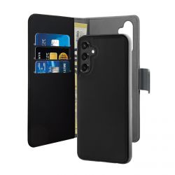 Puro Samsung Galaxy A25 5g Wallet, Detachable, Black - Mobilcover