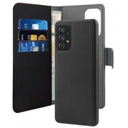 Puro Samsung Galaxy A72 5g Wallet Detachable, Black - Mobilcover