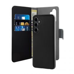 Puro Samsung Galaxy S23 Fe Wallet, Detachable, Black - Mobilcover