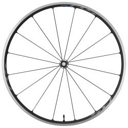 Shimano Forhjul Mørkegrå Wh-rs500-tl-f Tubeless Qr - Cykelhjul