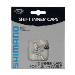Shimano Inner End Caps For Derailleur 10 Pcs - Cykelreservedele