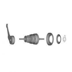 Shimano Internal Assembly Silver 175mm Sg-c3001-7c - Cykelreservedele