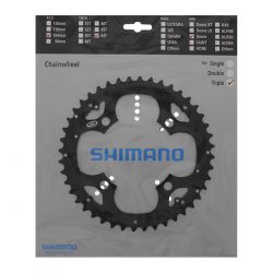 Shimano Klinge Fc-m530 44t 104mm Sort 9-sp For Cg - Cykel klinge