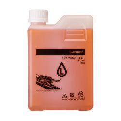 Shimano - Low Viscosity - Mineralsk olie - 1 L - Til skivebremser
