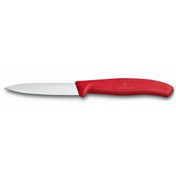 Victorinox Paring Knife,8cm, Red, Point - Kniv