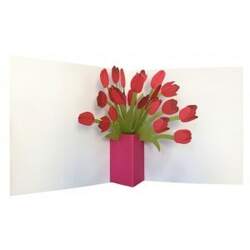 2ToTango - Pop-up Card Tulips
