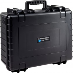 B&W Outdoor Cases BW Drone Cases Type 6000 DJI FPV Combo for 6+2 batteries Black - Kuffert