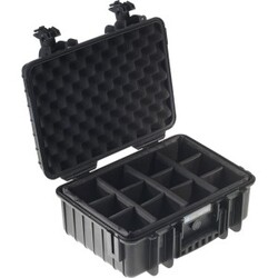B&W Outdoor Cases BW Outdoor Cases Type 4000 BLK RPD (divider system) - Kuffert