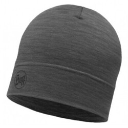 BUFF Lightweight Merino Wool Hat - Solid Grey