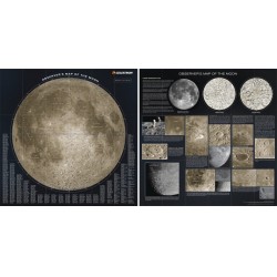 Celestron Moon Map - Plakat