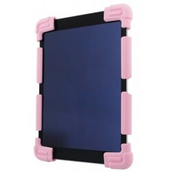 Cover silicon 9-11.6 Tablets, Stand, Rosa - Tabletcover