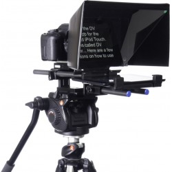 Datavideo TP-500 DSLR prompter w 18mm rail w/o remote - Video studio